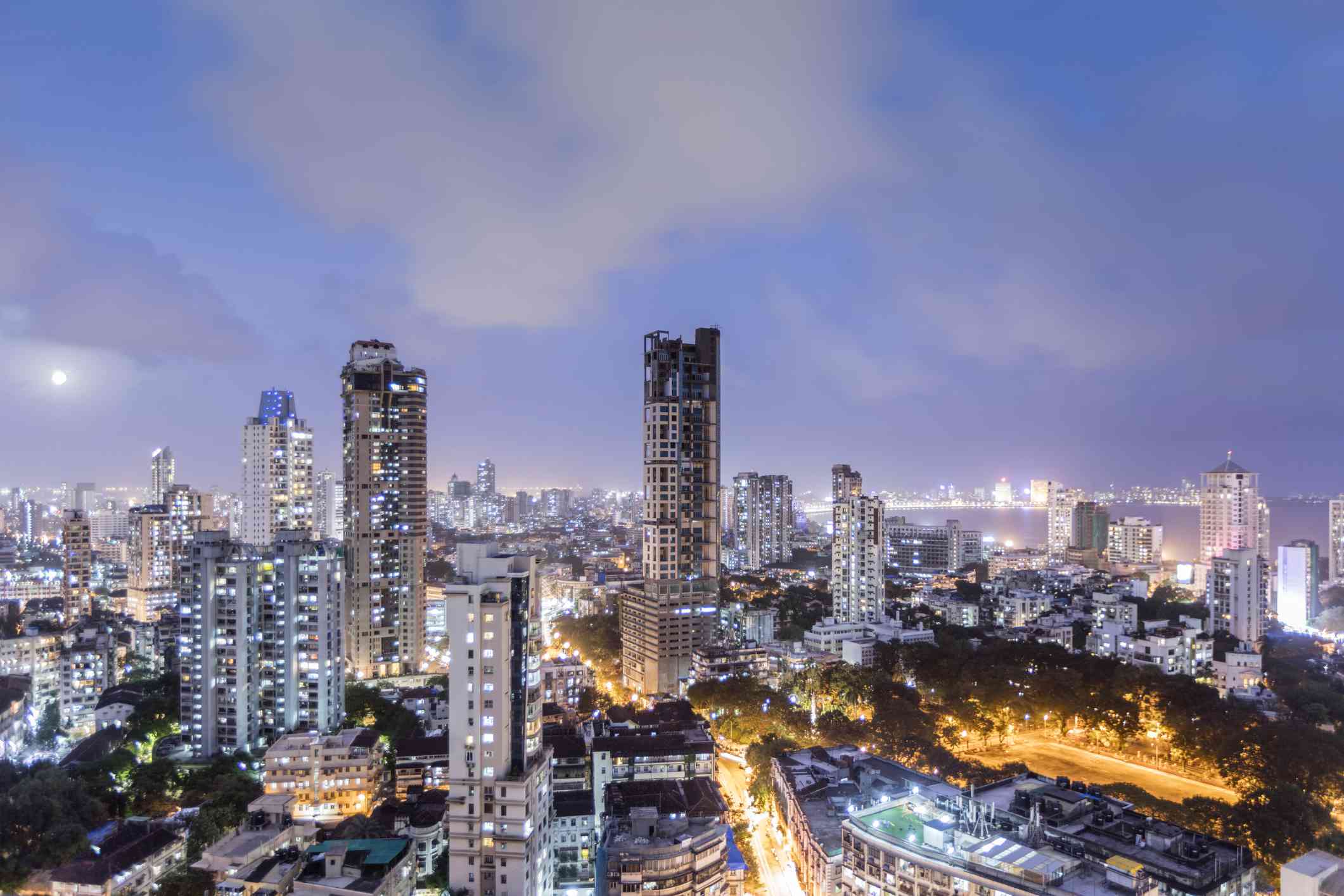 Mumbai skyline